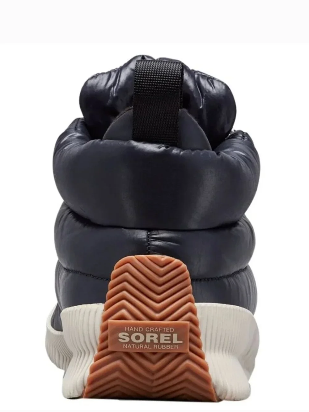 SOREL Out 'N About Puffy Lace Boot Navy Women's size 8.5 Hip Chic‎